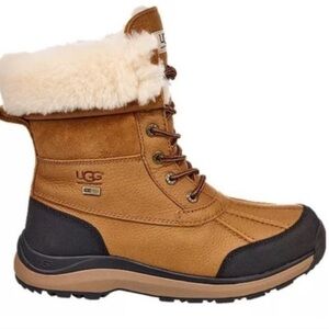 UGG Chestnut and Black Winter Boots